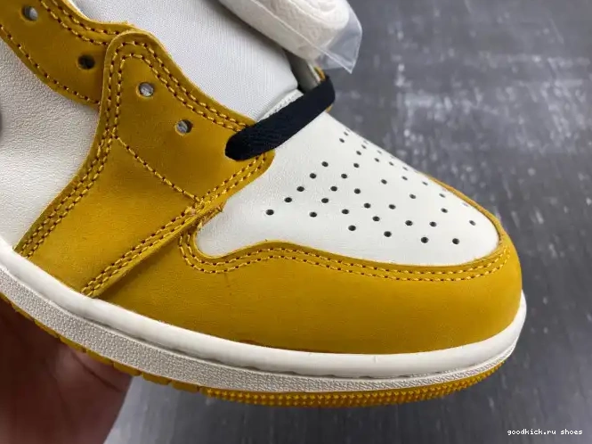 Rep Air Jordan Ochre OG 1 DZ5485-701 Yellow High 0212