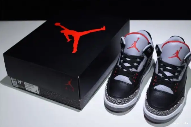 Rep Air Jordan Black 854262-001 Cement 3 0223