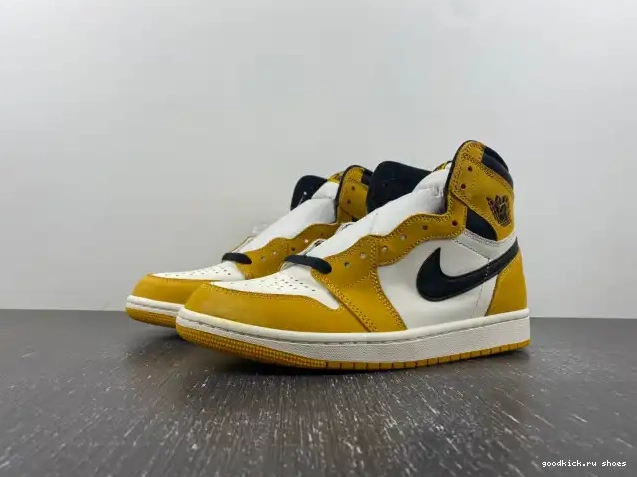 Rep Air Jordan Ochre OG 1 DZ5485-701 Yellow High 0212