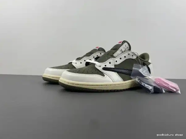 80% Off Sale OG MEDIUM AIR OLIVE 1 DM7866-200 JORDAN TRAVIS X SCOTT LOW 0224