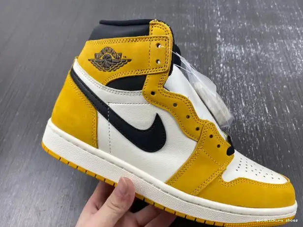 Rep Air Jordan Ochre OG 1 DZ5485-701 Yellow High 0212