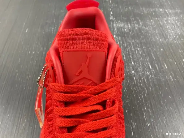 Cheap Jordan AQ3559-600 Red Flyknit Retro 4 0223