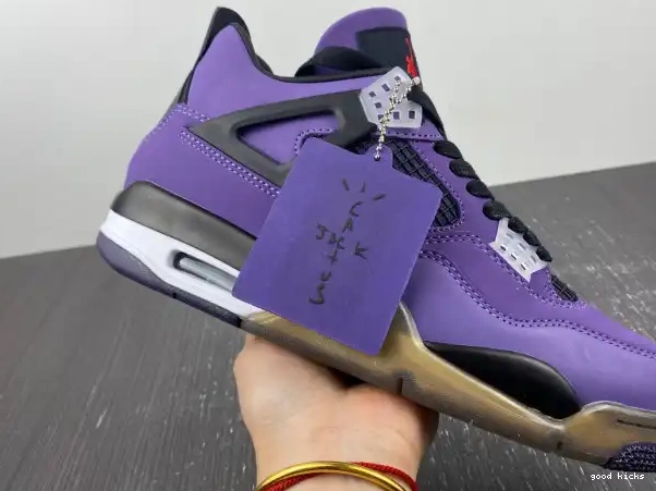 Rep (Friends Travis Retro 766296 LN4 4 Scott and Purple Family) Jordan 0226