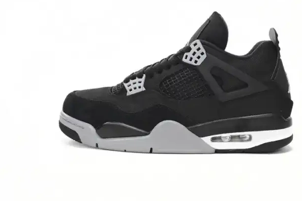 Rep Canvas Air Jordan 4 Black DH7138-006 0224