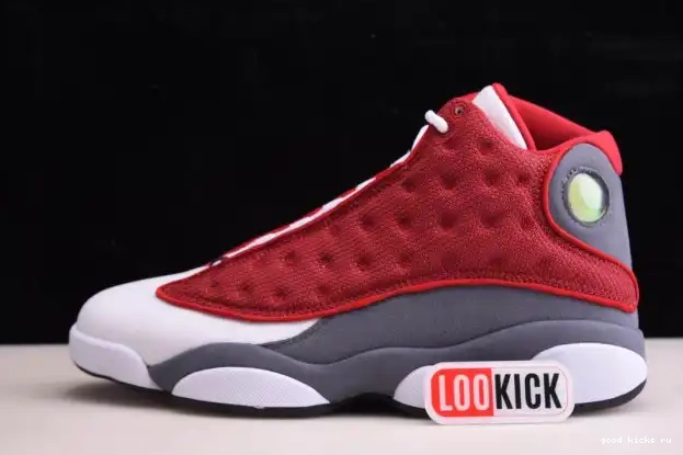 80% Off Sale Red Jordan Gym Air Flint 13 414571-600 Grey Retro 0220