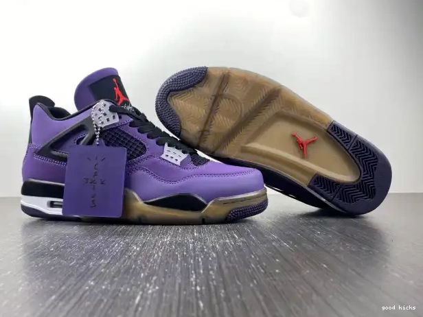 Rep (Friends Travis Retro 766296 LN4 4 Scott and Purple Family) Jordan 0226