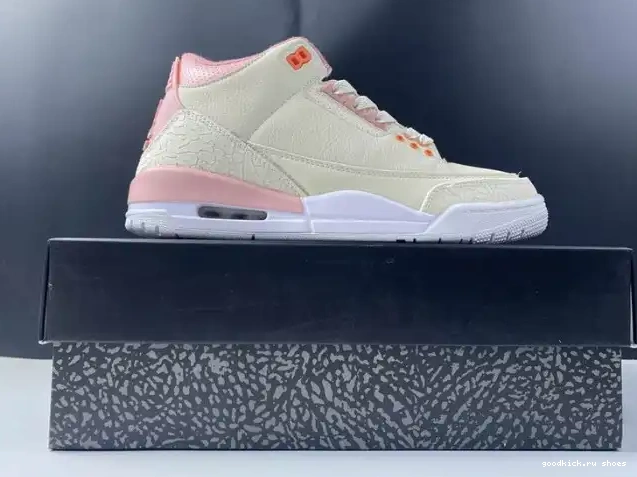 80% Off Sale Sail Jordan 3 (W) CK9246-116 Rust Retro Air Pink 0321