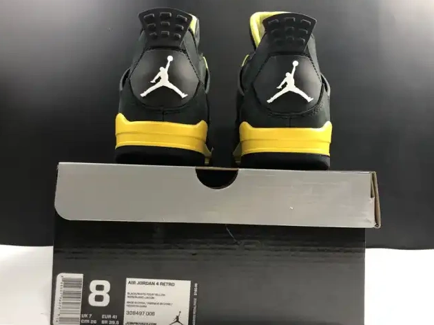 Cheap Retro Air 4 Jordan 308497-008 Thunder 0316