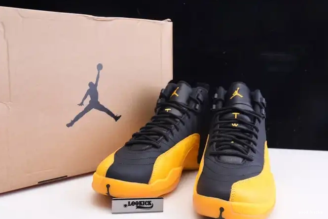 Rep Black 130690-070 12 Jordan Air Retro University Gold 0316
