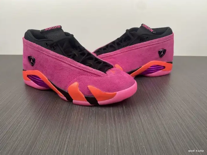 80% Off Sale Pink DH4121-600 Retro Jordan Low 14 (W) Shocking 0316