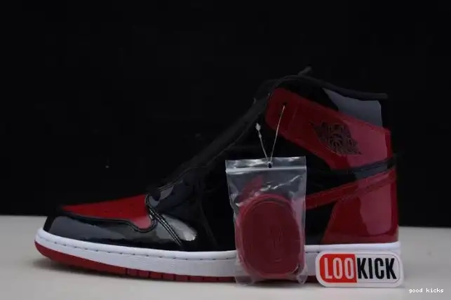 555088-063 OG 1 High Patent Air Bred Jordan 0317