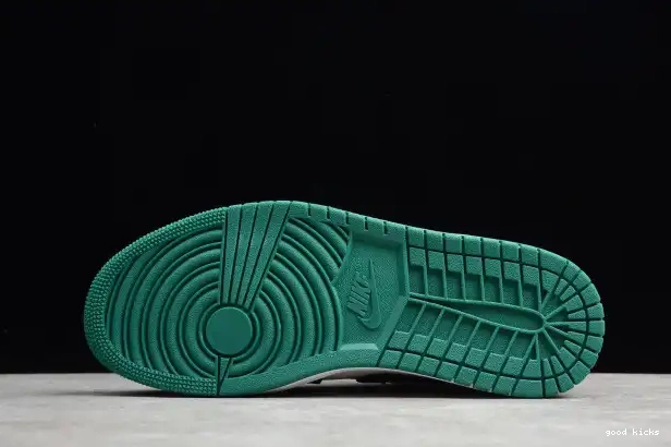 80% Off Sale Black 553558-113 Air Jordan Mystic Green 1 White Low 0317