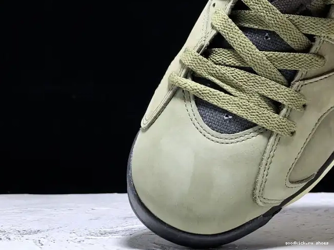 Cheap CN1084-200 Travis x 6 Scott Olive Air Jordan Medium 0319