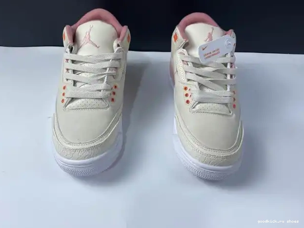 80% Off Sale Sail Jordan 3 (W) CK9246-116 Rust Retro Air Pink 0321