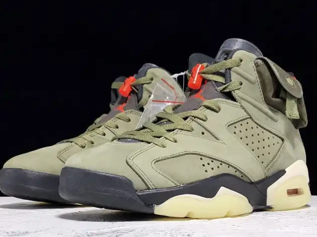 80% Off Sale Olive 6 CN1084-200 Medium x Travis Jordan Air Scott 0320