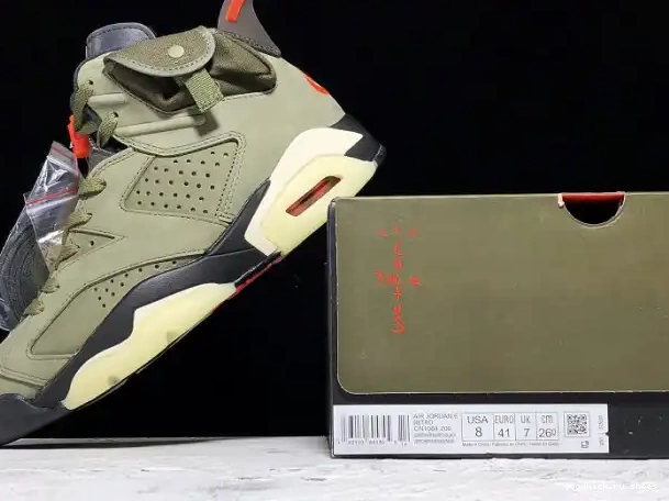 80% Off Sale Olive 6 CN1084-200 Medium x Travis Jordan Air Scott 0320