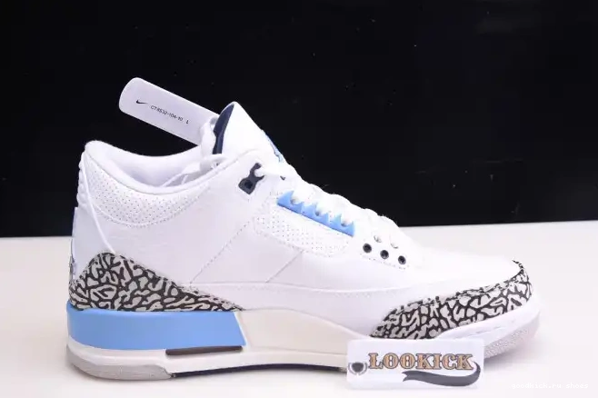 80% Off Sale Air CT8532-104 Jordan 3 UNC 0318