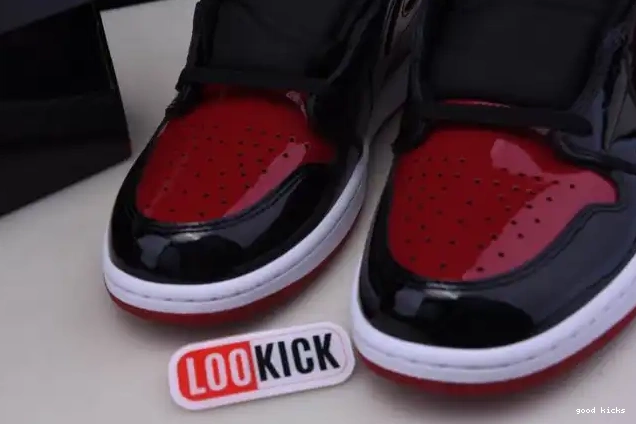 Rep 555088-063 OG 1 High Patent Air Bred Jordan 0317