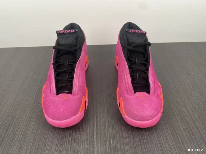 80% Off Sale Pink DH4121-600 Retro Jordan Low 14 (W) Shocking 0316
