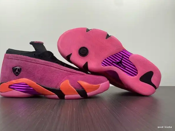 80% Off Sale Pink DH4121-600 Retro Jordan Low 14 (W) Shocking 0316