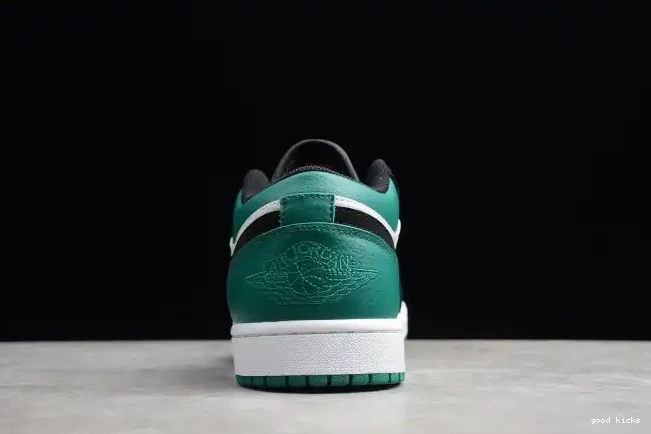 80% Off Sale Black 553558-113 Air Jordan Mystic Green 1 White Low 0317