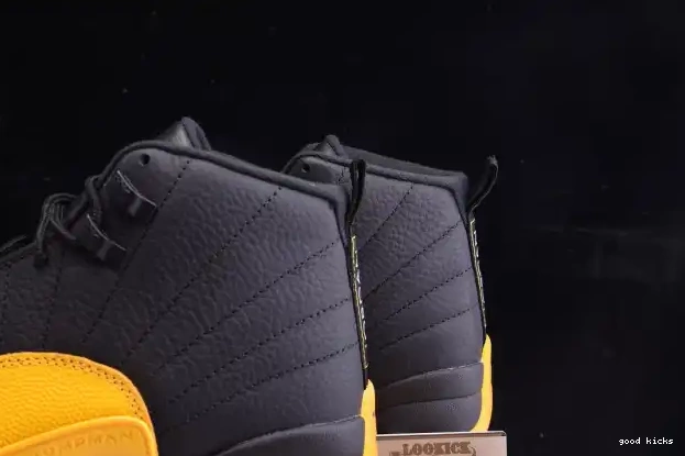 Rep Black 130690-070 12 Jordan Air Retro University Gold 0316