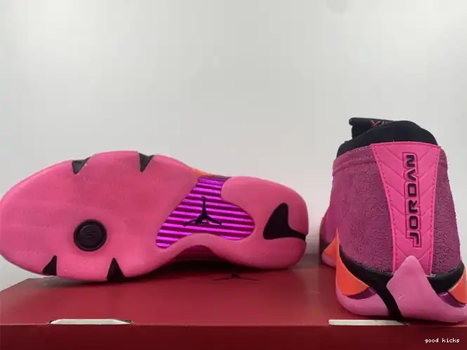 80% Off Sale Pink DH4121-600 Retro Jordan Low 14 (W) Shocking 0316