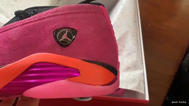 80% Off Sale Pink DH4121-600 Retro Jordan Low 14 (W) Shocking 0316