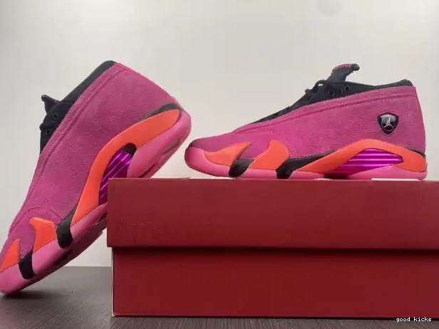 80% Off Sale Pink DH4121-600 Retro Jordan Low 14 (W) Shocking 0316