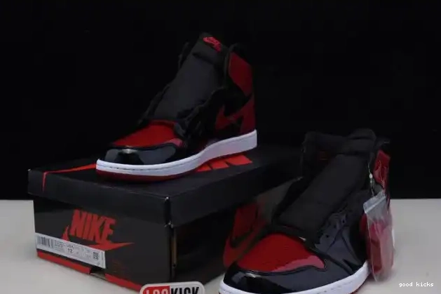 Rep 555088-063 OG 1 High Patent Air Bred Jordan 0317