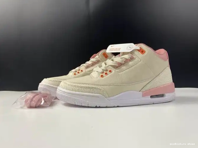 80% Off Sale Sail Jordan 3 (W) CK9246-116 Rust Retro Air Pink 0321